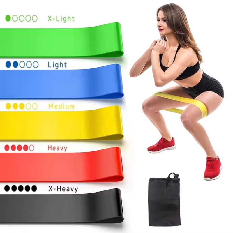 Pilates Yoga Or - 1/2/3/4/5 peças de faixas de resistência.