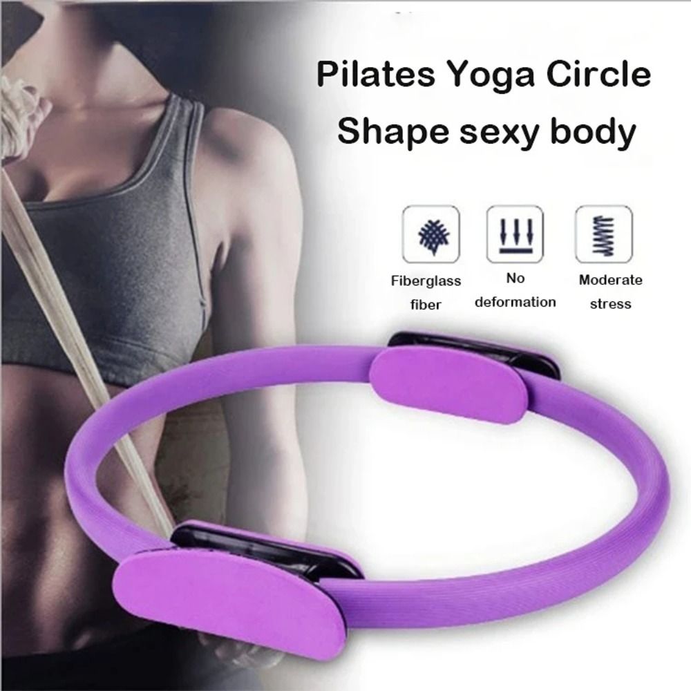 Pilates Yoga Circle - Anel de Exercício para Yoga e