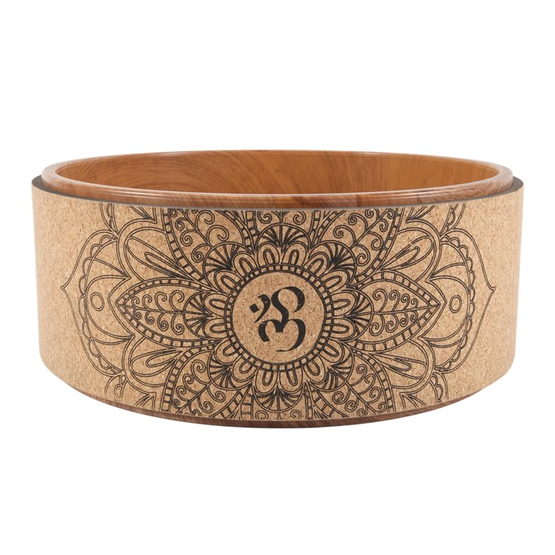 Yoga Wheel Dharma - Roda de Yoga A65G-Cork para Posições