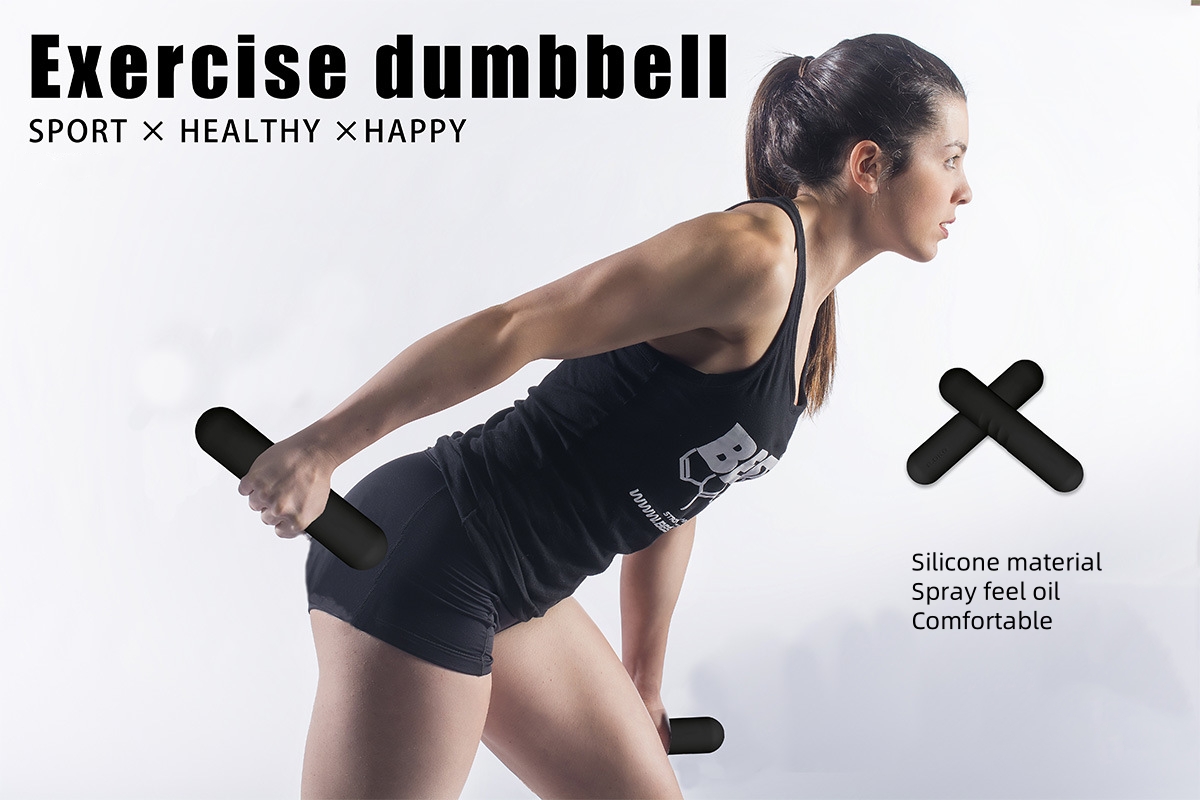 Pilates Yoga Bar - Barra de barra feixe silicone haltere