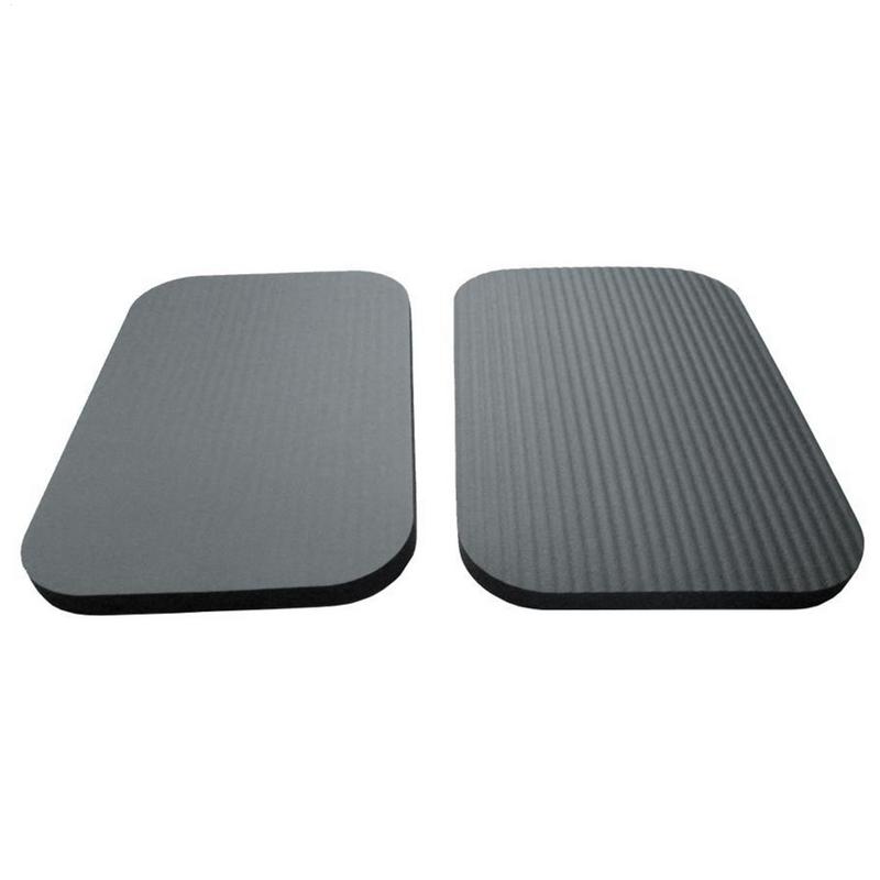 Pilates Yoga Knee Pads - Yoga joelho almofada preta almofadas joelhos