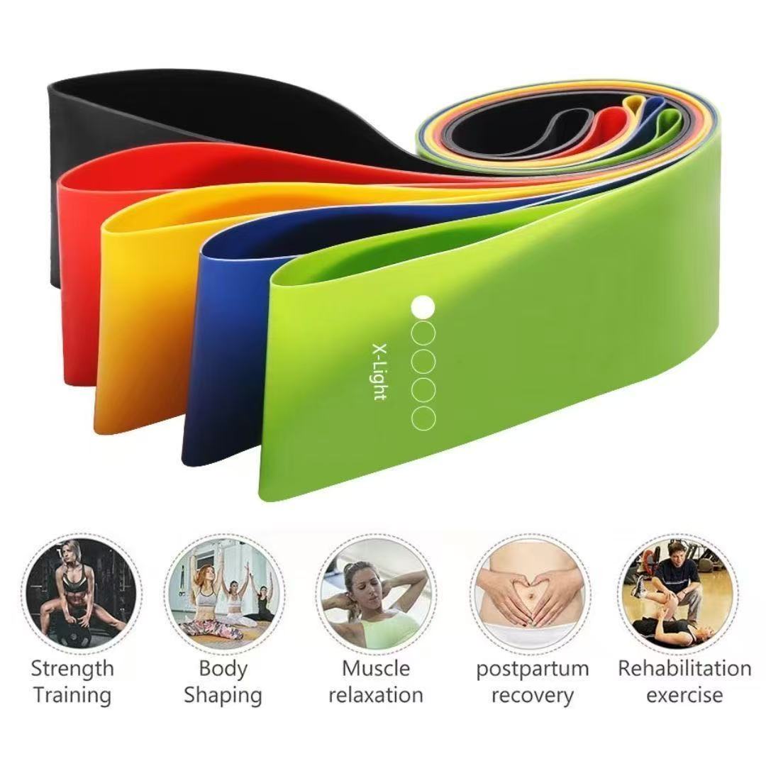 Pilates Yoga Or - Faixas de Resistência. Faixas Elásticas, Bandas