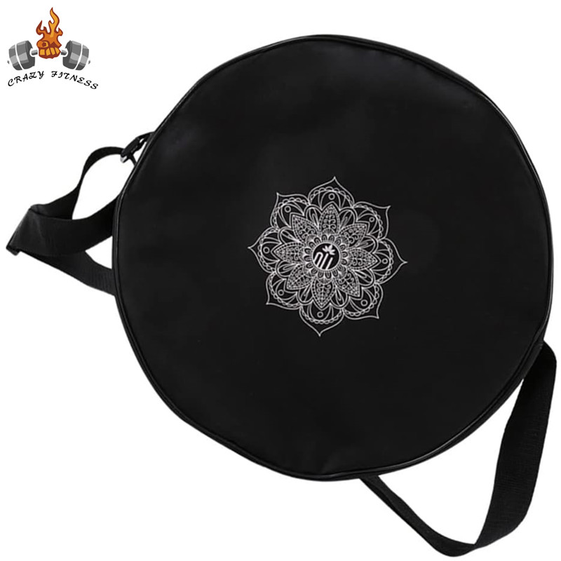 Pilates Yoga Circle - Nylon Yoga Roda Bag, Mandala Flor,