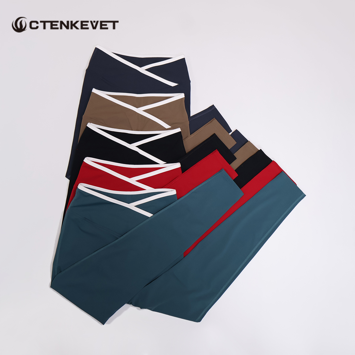 Pilates Yoga Edition - Ctenkevet Calça feminina fitness de secagem