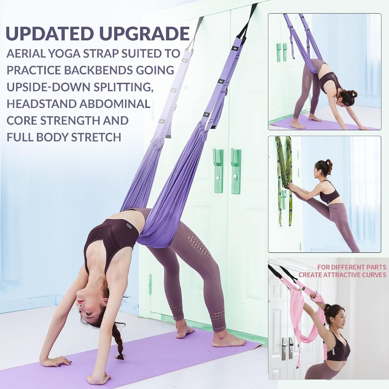 Pilates Yoga Aerial - Conjunto de Rede de Yoga Aéreo