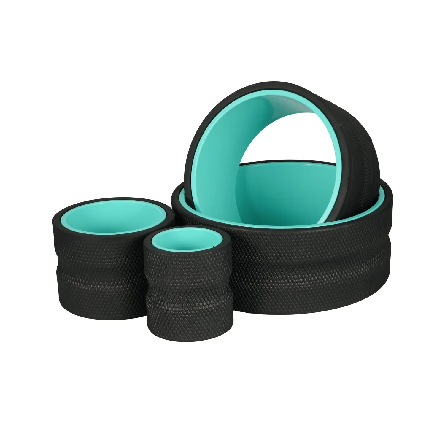 Yoga Wheel Dharma - Roda de Yoga EVA, Conjunto de