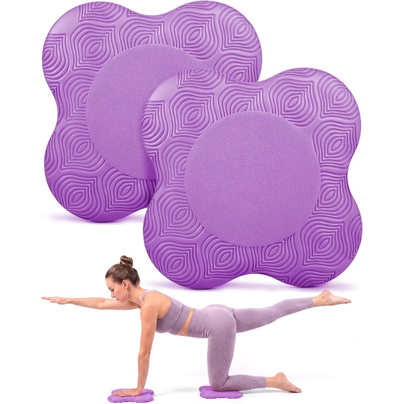Pilates Yoga Knee Pads - 2 Almofadas de Espuma para Yoga