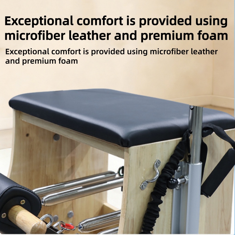 Pilates Yoga Chair - Cadeira de Pilates com Pedal Estável
