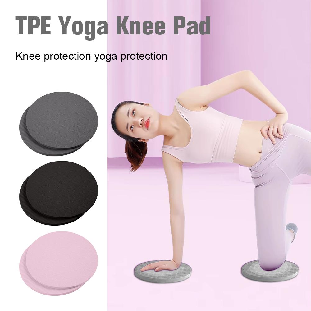Pilates Yoga Knee Pads - 2 pacote joelheiras de yoga almofada