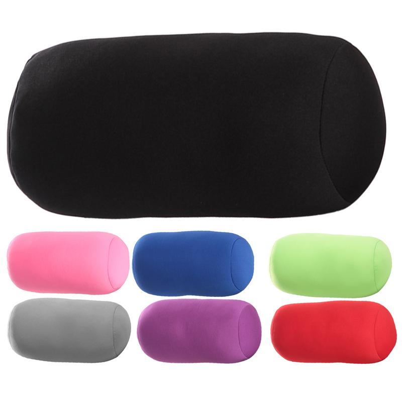 Bolster Cushion Round - Travesseiro cervical redondo portátil tubo microconta