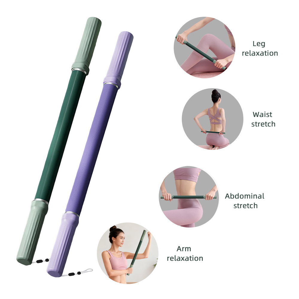 Bastão de Yoga Ergonômico para - Pilates Yoga Bar avaliação e preço