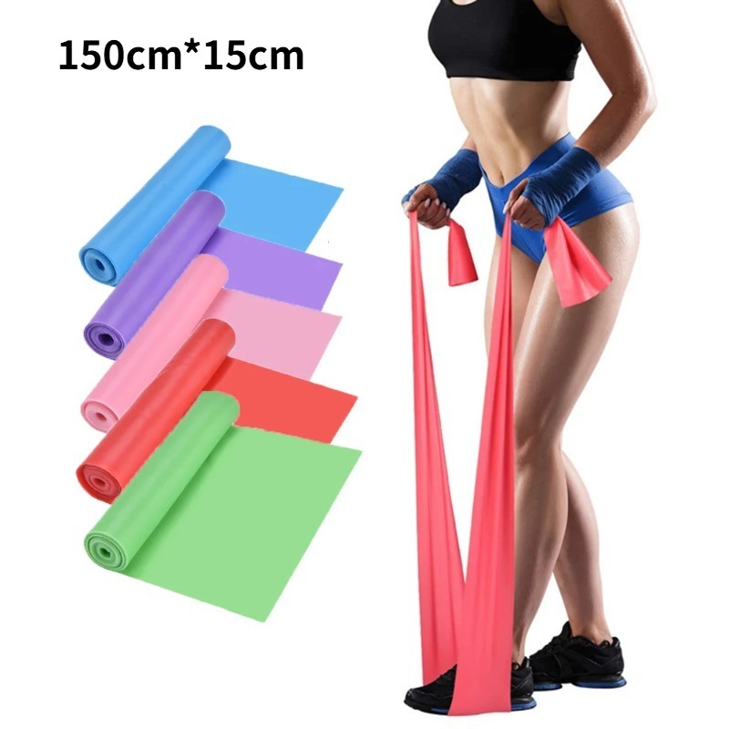 Faixas de Resistência de Látex - Pilates Yoga Bar avaliação e preço