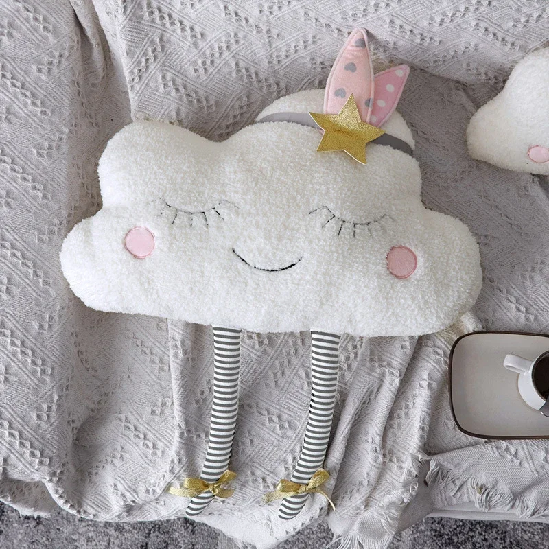 Almofada decorativa de pelúcia - Bolster Cushion Round avaliação e preço