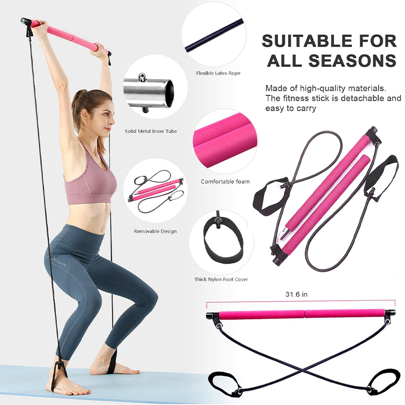 Barra de Pilates Multifunciona - Pilates And Yoga Combined avaliação e preço