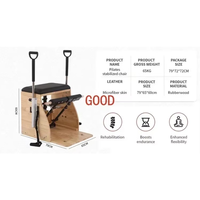 2024 Equipamento de Fitness: M - Pilates Yoga Chair avaliação e preço