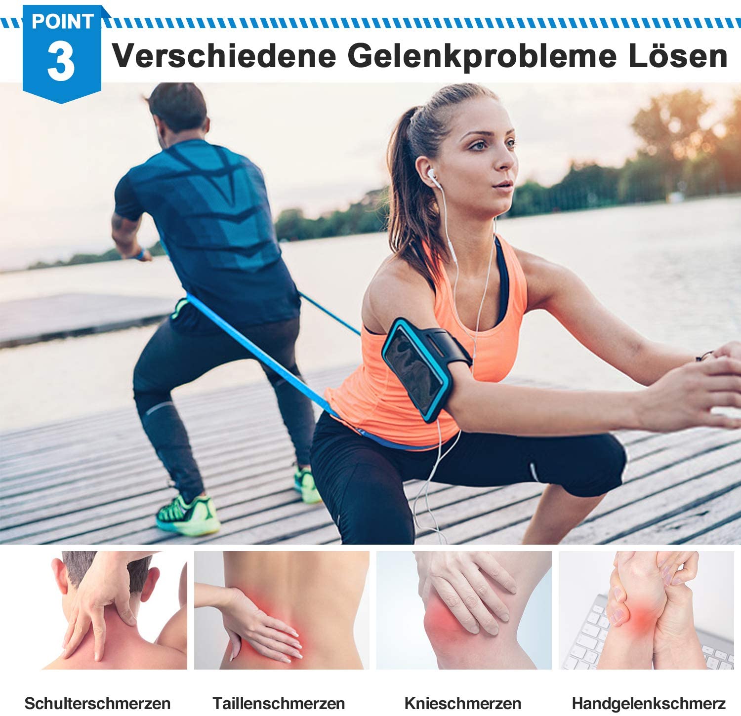 Faixas elásticas de fitness, 3 - Pilates Yoga Bar avaliação e preço