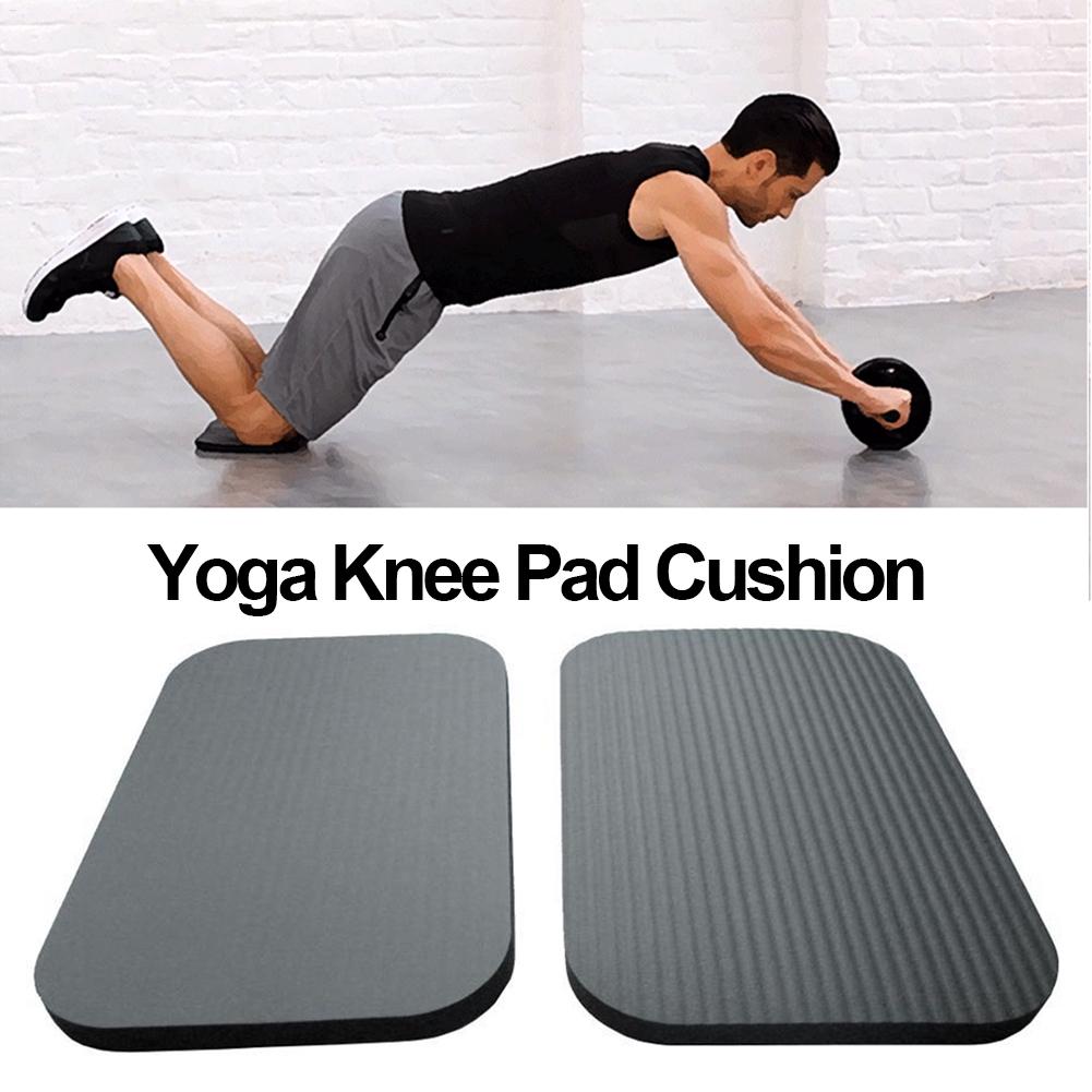 Almofada preta para joelho de  - Pilates Yoga Knee Pads avaliação e preço