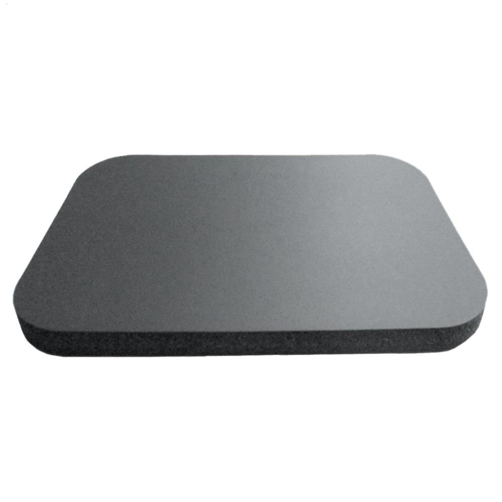Almofada preta para joelho de  - Pilates Yoga Knee Pads avaliação e preço