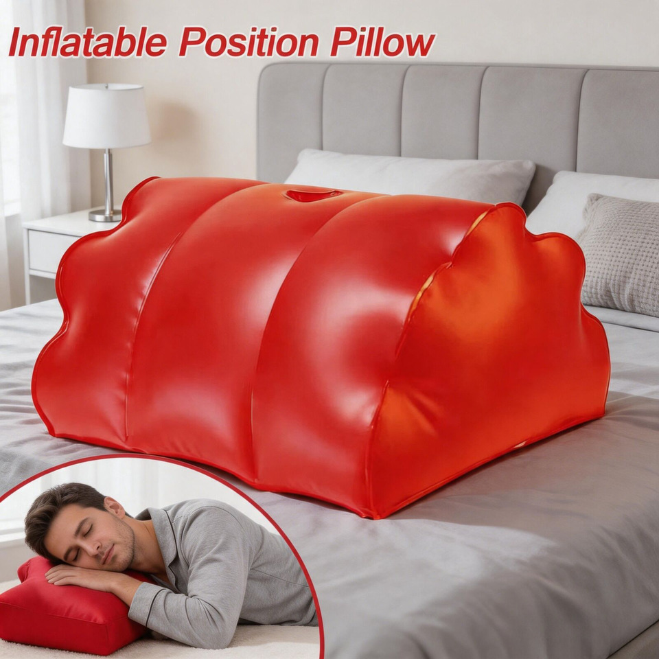 Travesseiro inflável de couro  - Bolster Cushion Round avaliação e preço