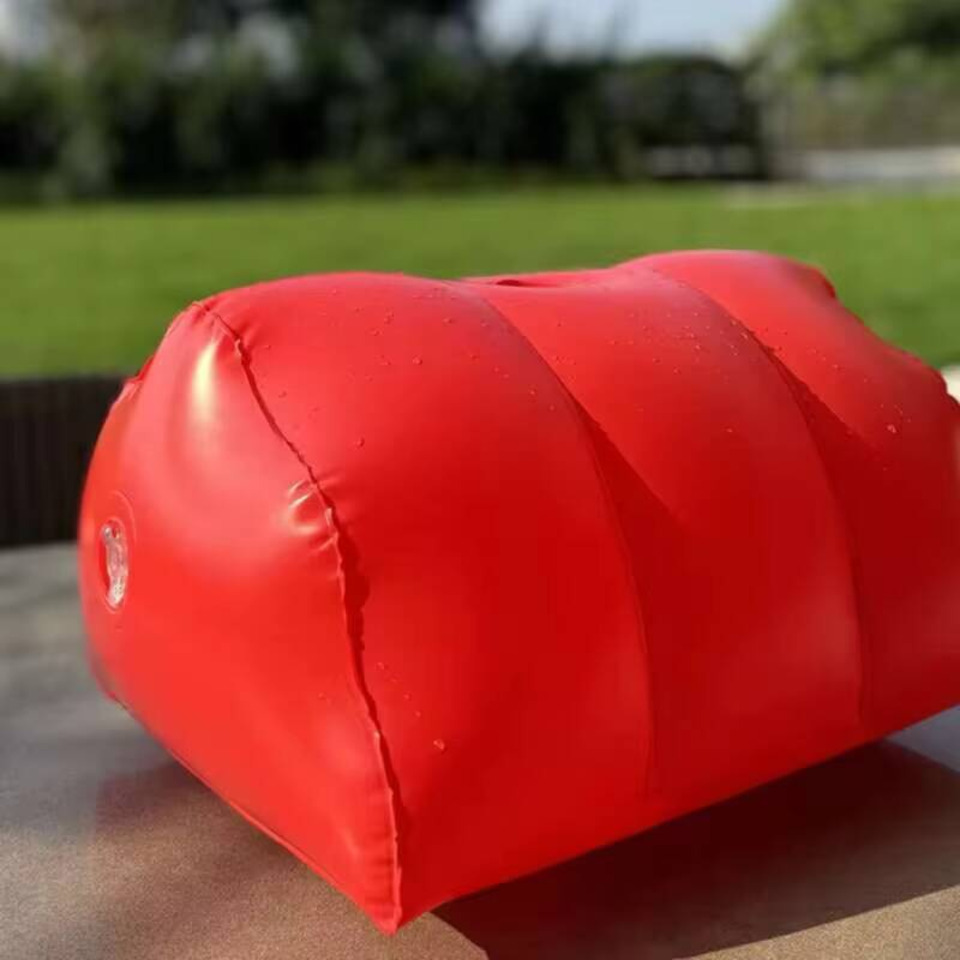 Travesseiro inflável de couro  - Bolster Cushion Round avaliação e preço