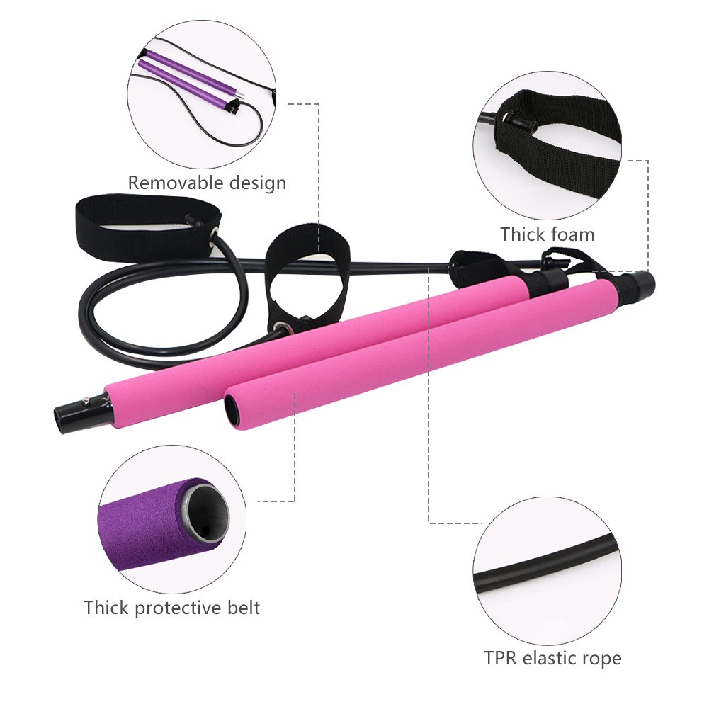 Yoga pilates bar stick, crossf - Pilates Yoga Bar avaliação e preço
