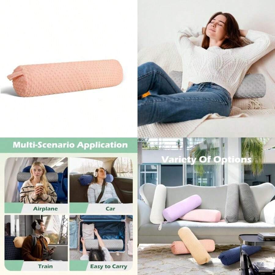 Almofada cervical de espuma vi - Bolster Cushion Round avaliação e preço