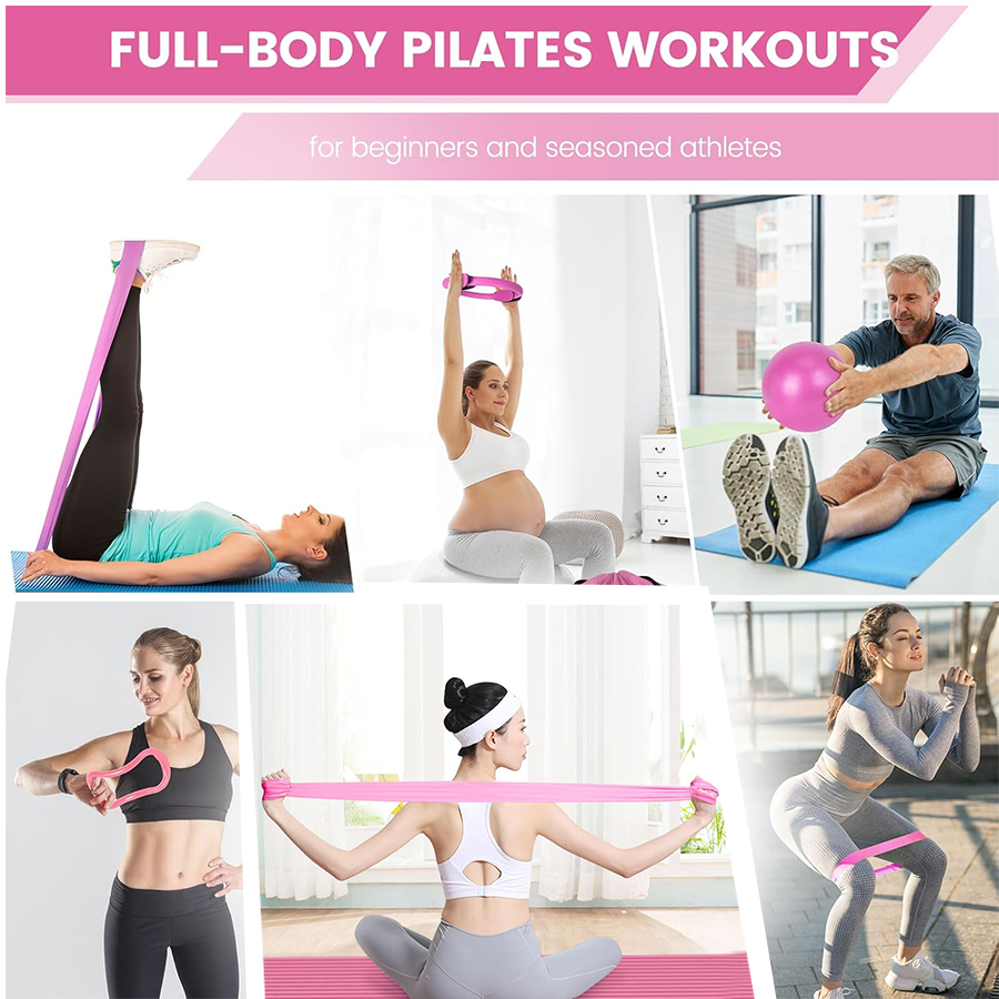 Logotipo personalizado 5 peças - Pilates Yoga Circle avaliação e preço
