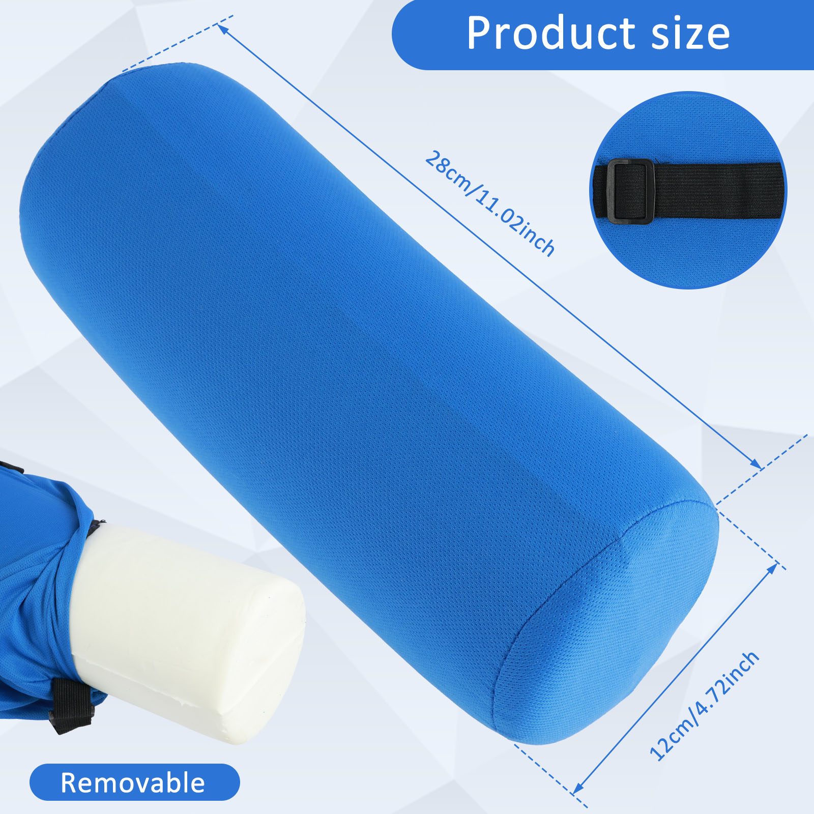 Rolo de apoio lombar redondo,  - Bolster Cushion Round avaliação e preço