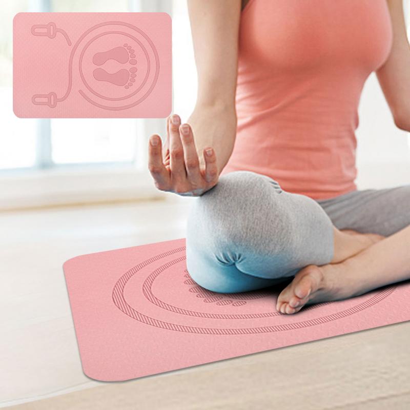 Tapete de Exercício de 6mm em  - Pilates Yoga Mat avaliação e preço