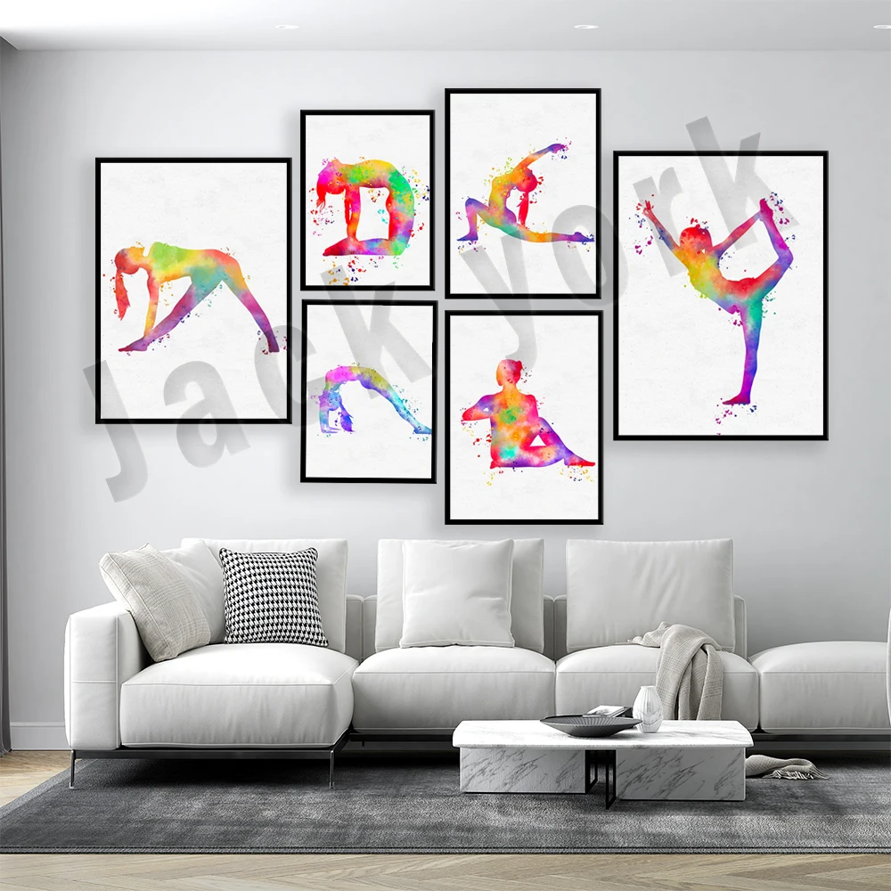 Dança rei yoga impressão, danç - Pilates And Yoga Combined avaliação e preço