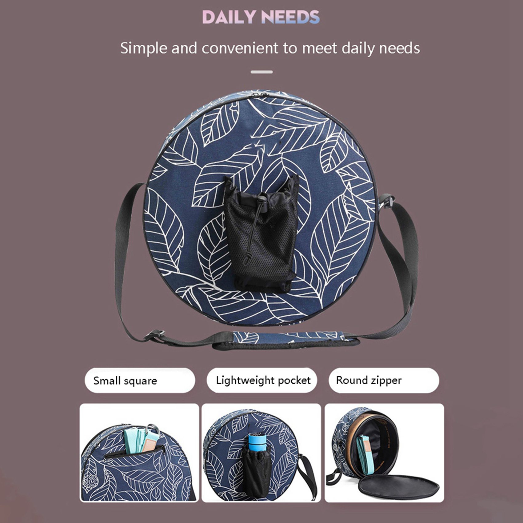 AEF6-2 Peças Bolsa de Lona 33x - Yoga Wheel Dharma avaliação e preço