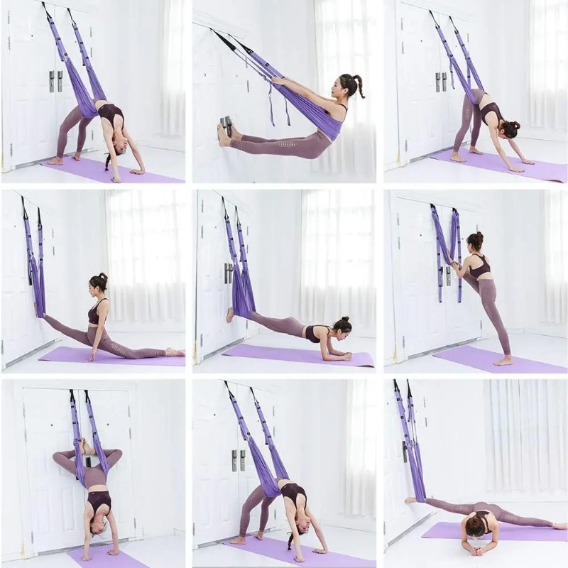 Conjunto de Rede de Yoga Aéreo - Pilates Yoga Aerial avaliação e preço