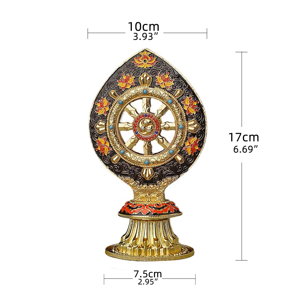 Roda Dharma Tibetana para Deco - Yoga Wheel Dharma avaliação e preço