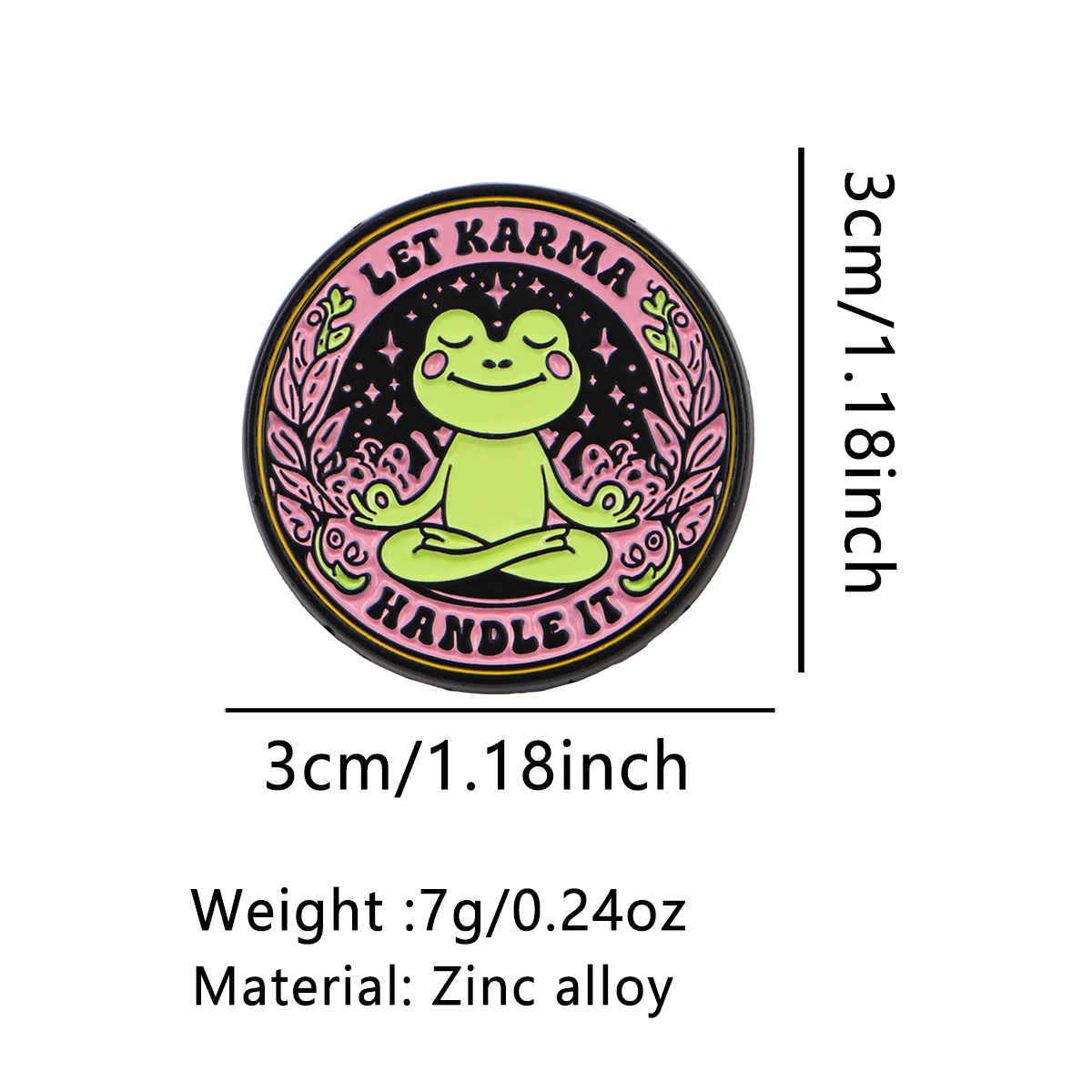 Broche de Esmalte Yoga Frog LE - Pilates Yoga Bag avaliação e preço