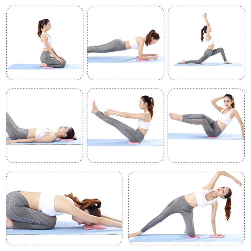 Yoga joelheira esteira pilates - Pilates Yoga Knee Pads avaliação e preço