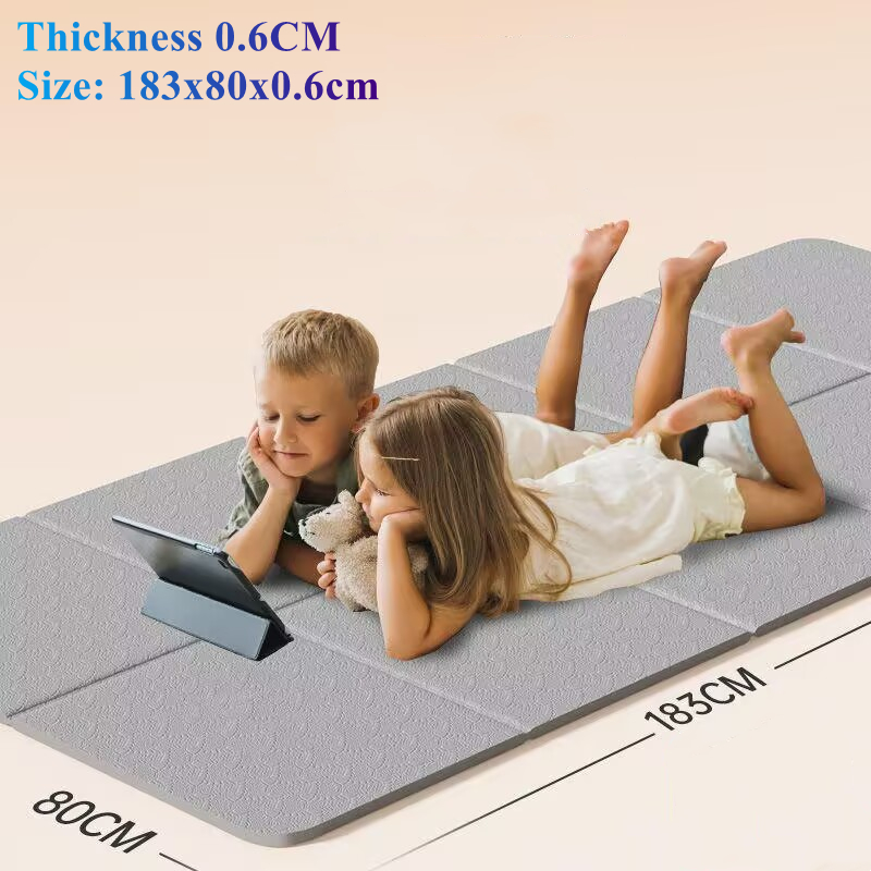 183x80cm 6mm engrossar tapete  - Pilates Yoga Mat avaliação e preço